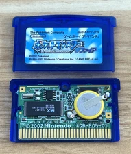 Pokemon Sapphire Gameboy Advance Japanese Tested Authentic New Battery GBA