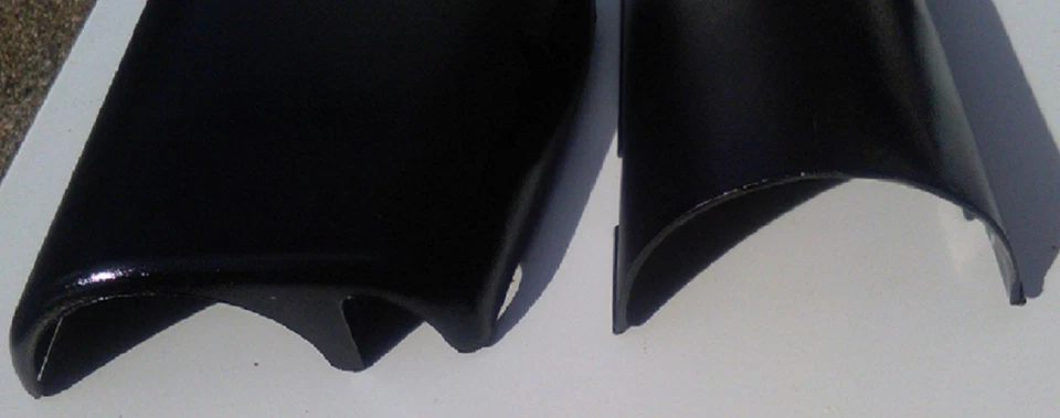 Cubierta de columna de dirección muy bonita cubierta cupé convertible Abarth OEM Fiat 850 Foto 2 de 4