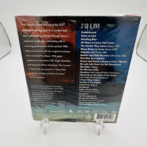 Das Konzert im Hyde Park von Paul Simon (2CD/1DVD Set 2017) Brandneu Versiegelt - Bild 2 von 2