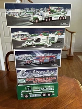 Five Hess Collectibles. All New In Box