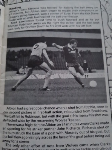 BRIGHTON & HOVE ALBION v MANCHESTER UNITED DIVISION 1 22/11/1980 (Ref 1738) - Picture 8 of 8