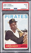 1964 TOPPS #440 BOB CLEMENTE PSA 3
