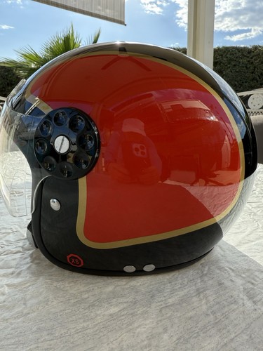 HCI Italian Design Motorcycle Helmet. Great Colors Size XS - Picture 3 of 8