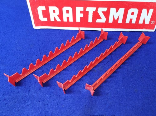 SEARS / CRAFTSMAN Vintage 4-piece Movable Tool/Wrench Holder/Organizer #65299
