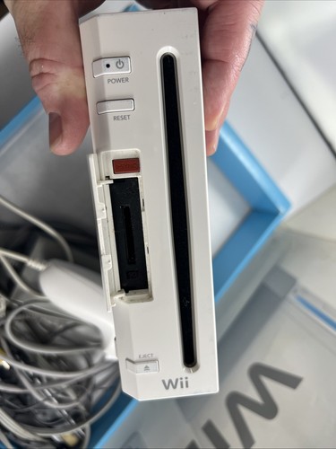 Nintendo Wii Sports White Console System In Box RVL-001 Tested See Pics F1 - Picture 9 of 15