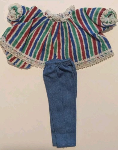Lotto 25 pezzi vestiti bambola Barbie Tammy Pepper vintage misti * etichette - Foto 19 di 24