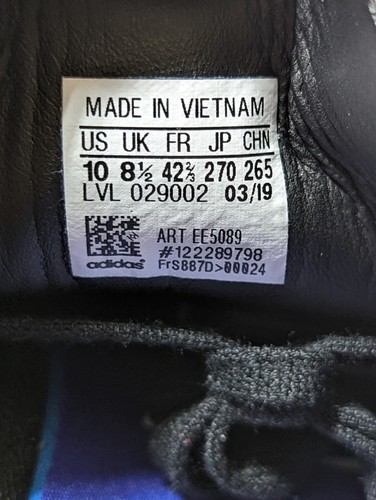 Adidas Originals Sambarose Damen mit gelbem Reißverschluss US-Größe 10 EE5089 *Tintenfleck* - Bild 10 von 12