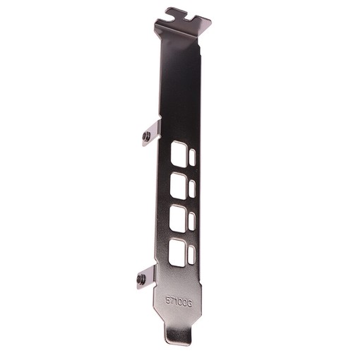 Low/High Profile Bracket 4DP Baffle Port For AMD FirePro W4100 Graphic VideoCard - Photo 10/12
