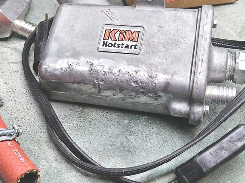240 VOLTS 1250 WATTS VH-122-T10 KIM HOTSTART TANK HEATER W/ THERMOSTAT blemish - Picture 2 of 7