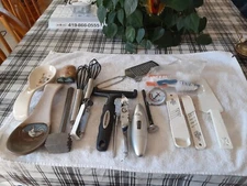 Large Asst. Of Vintage To Now Kitchen Gadgets-Dinning-Cooking-Baking--(D)