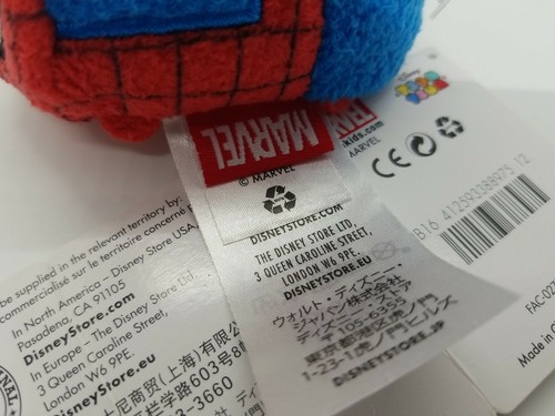 TSUMTSUM Tsumutsumu Spider-Man Marvel mini (S) US Disney official Marvel Spider- - Picture 5 of 9
