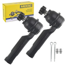 Pair MOOG Front Outer Tie Rods For Toyota 4Runner 2010-2021 Tacoma 2005-2015