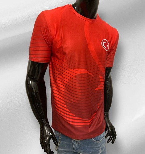 TÜRKIYE 2024 Selección Nacional FÚTBOL AY YILDIZ Camiseta Camiseta Milli Takim - Imagen 11 de 11