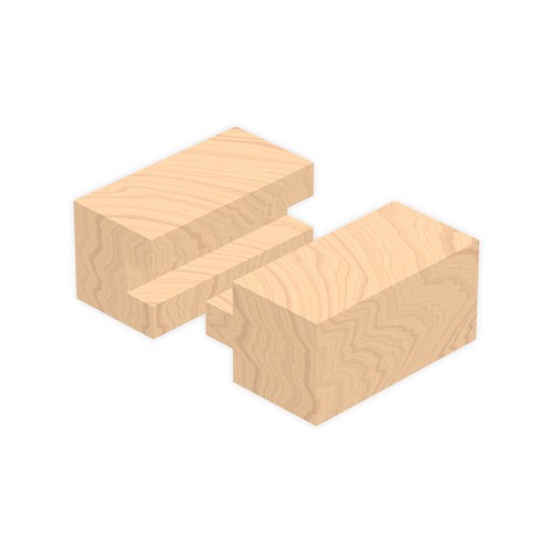 Systemshop24 Wendeplatten-Nutfräser Z1 D18mm AL29,5mm GL74mm S8mm RL - Bild 6 von 11