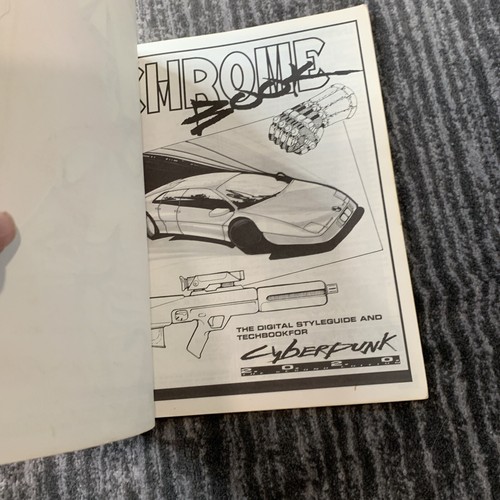 Chrome Book #1 Cyberpunk Sourcebook R. Talsorian RPG 1991 Vintage CP3701 Fair - Bild 8 von 24