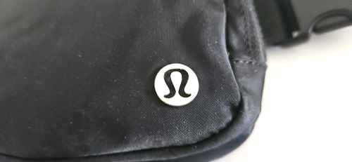 Lululemon Everywhere Belt Bag 1L Water Repellant Black Silver Tone Hardware - Picture 2 of 17