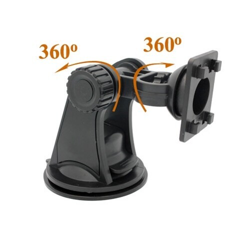 Windshield Car Mount Holder Glass Cradle Rotating Dock Suction for Cell Phones - 第 4/8 張圖片