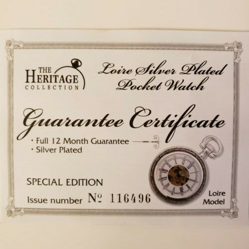 The Heritage Collection Atlas versilberte Taschenuhr Sonderedition - Bild 4 von 6