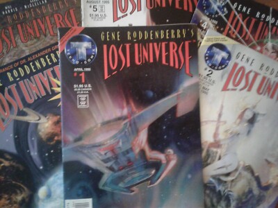 Gene  Rodenberry's Lost Universe - Tekno Comics - 1995 - Various Issues 