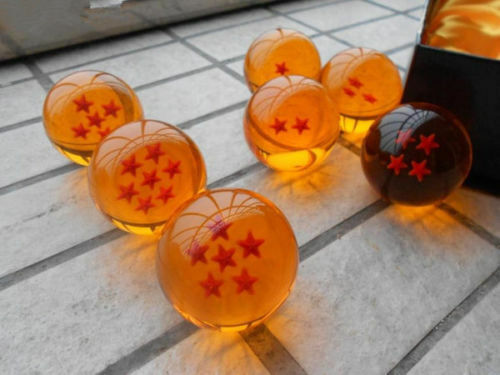 New 7Pcs Stars Dragon Ball Z Crystal Balls Set Collection In Box Set Gifts - Picture 5 of 11