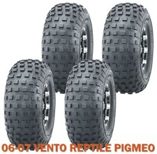 Set 4 Go Kart Tires 145/70-6 145x70x6 fit for 06-07 VENTO REPTILE PIGMEO