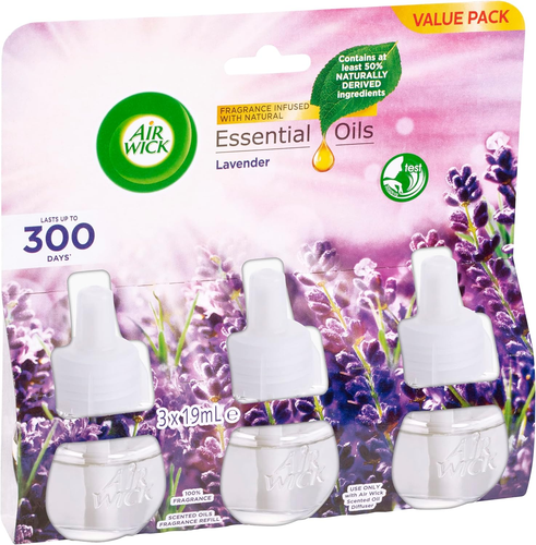 Lavender Essential Oils Plug-In Diffuser Refill 19 Ml (Pack of 3) - Picture 2 of 5