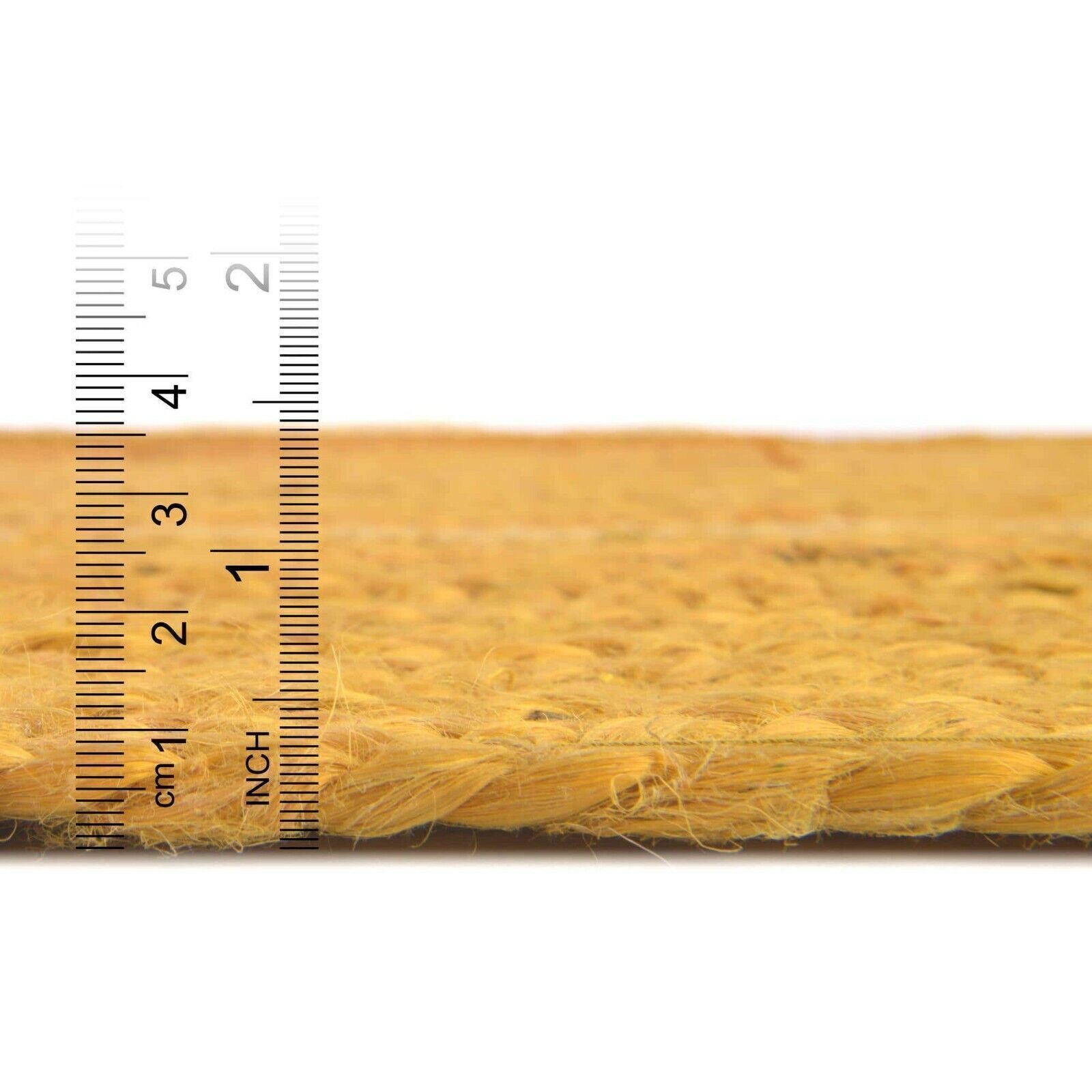 Round Rug 100% Natural Jute Hand Braided Living Room Area Rug Carpet Farmhouse - Picture 45 of 50