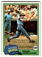 1981 Topps #64 Brian Asselstine  Atlanta Braves