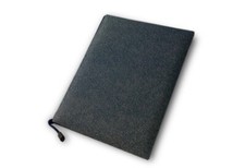 [A4/4P] Fabric Komon Pattern Menu Cover (String Binding)  [MT華-201]