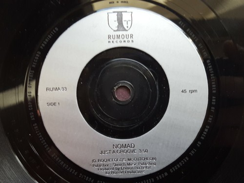 Nomad - Just A Groove - Rumour Records - RUMA 33 - 7" Vinyl - Picture 2 of 3