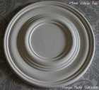 X2 Plaster Ceiling Roses Victorian Plain 495 mm / 20" UK Handmade "Special £70"