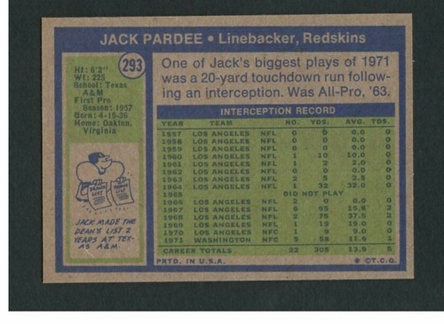 1972 Topps Football Series 3 High Numbers 264-351 * complete your set - Picture 19 of 111