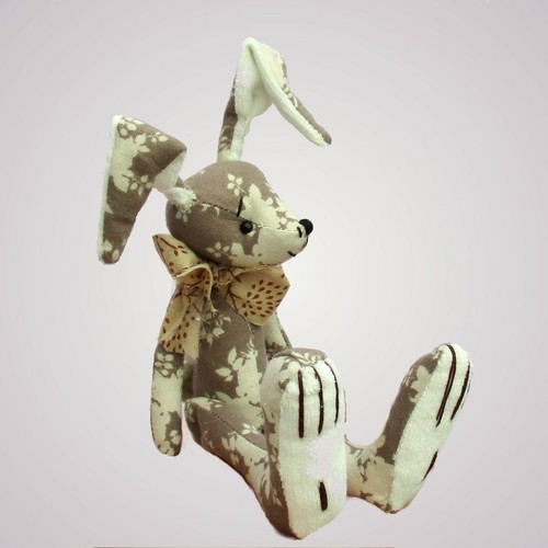Hurdy Gurdy 7" bunny rabbit sewing pattern by pcbangles. - Picture 5 of 7