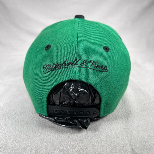 New York Jets Hat Mens Snapback Green Black Mitchell & Ness Vtg Collection NFL - Picture 3 of 13