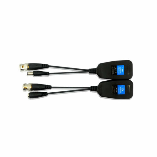 CCTV Video Balun Passivo Alimentazione HDTVI/CVI/AHD/CVBS NUOVO CON SCATOLA 1 Paio da BNC a CAT5 RJ45 - Foto 9 di 12