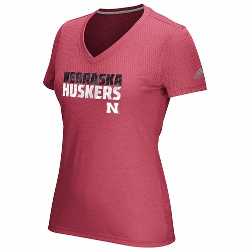 Camisa NCAA Sideline Climacool Aeroknit Cuello en V Colección por ADIDAS Para Mujer - Imagen 3 de 7