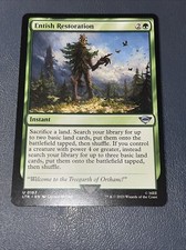 Entish Restoration 0163 Uncommon Non Foil Lord of the Rings MTG