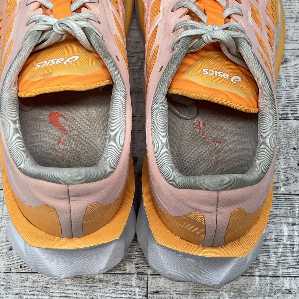 Asics Novablast Modern Tokyo Orange White Running Shoes