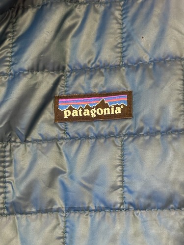 Patagonia Nano Puff Vest - Men's- Large - Co. Logo- Lagom Blue - Picture 3 of 5