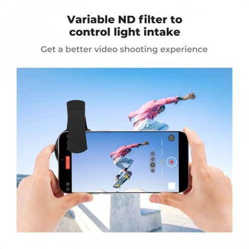 K&F Concept Clip On VND / CPL Phone Lens Filter Kit for iPhone 15 Pro Max 14 13 - Picture 32 of 42