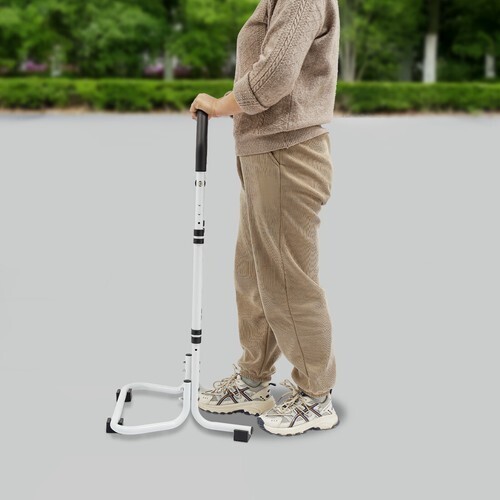 Sedia Stand Assist Multifunzionale Assistenza Bracciolo Supporto Portatile Aiuto NUOVO - Foto 12 di 14