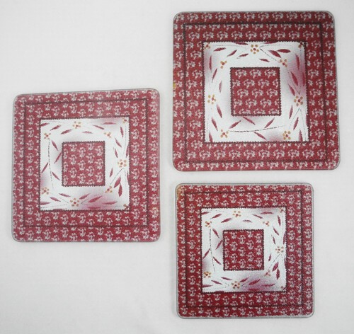 Juego de Trivet Temptations Old World Red Cranberry Red Baker 1,5, 2 y 2,5 Qt - Imagen 23 de 24