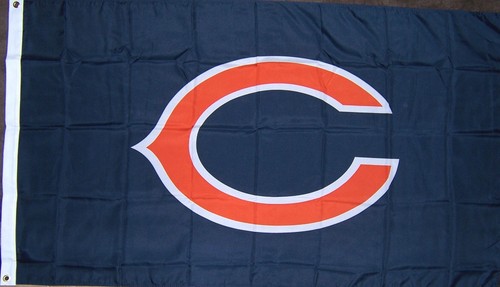 NEW 3x5 ft CHICAGO BEARS C LOGO BANNER FLAG  - Picture 1 of 6
