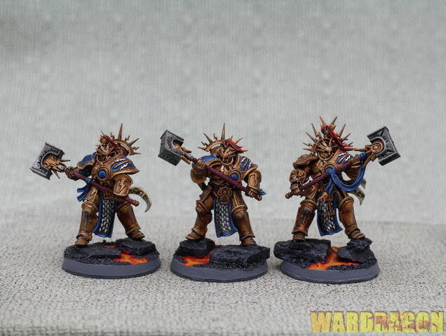 25 mmのWarhammer WDSは、Stormcast永遠に報復器L 11を塗りました 25 mmのWarhammer WDSは、Stormcast永遠に報復器L 11を塗りました