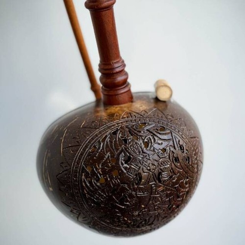 H2 Thai Musikinstrument Säge HU Violine Geige Palisander Kokosnussschale - Bild 5 von 8