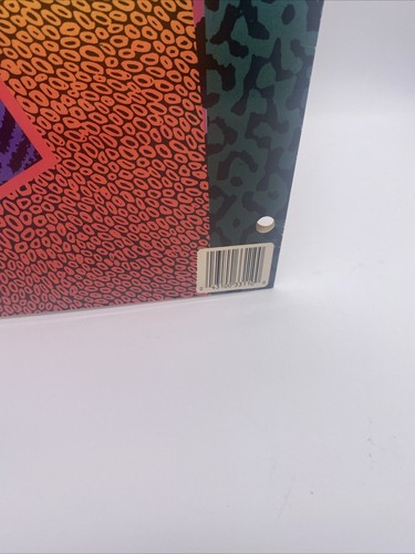 Mead Portfolio Folder Trapper Keeper 1989 Vintage Designer Series Retro Vintage - Picture 7 of 7