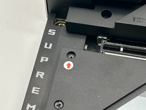 Asus ROG MAXIMUS Z790 DARK HERO LGA 1700 ATX Gaming Motherboard READ - Picture 9 of 12