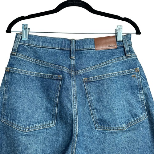 MADEWELL High-Rise Balloon Jeans in Corson Wash Size 26 Style# NA929 High-Rise - Picture 5 of 11