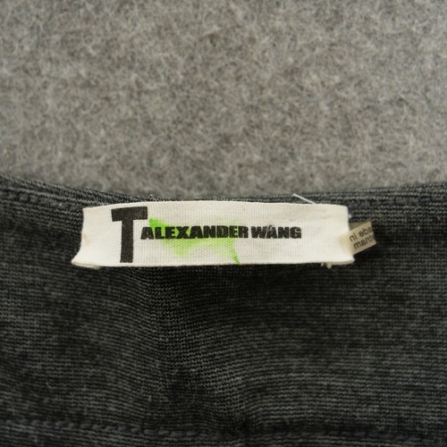 Alexander Wang Sweatpants Womens Small Gray Pockets Mid Rise Stretch - Picture 8 of 18