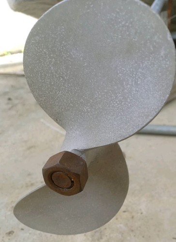 A6 Propeller Boat Blade Mercury Cast Aluminum Outboard Solas Prop Marine 7.0" - Picture 13 of 17